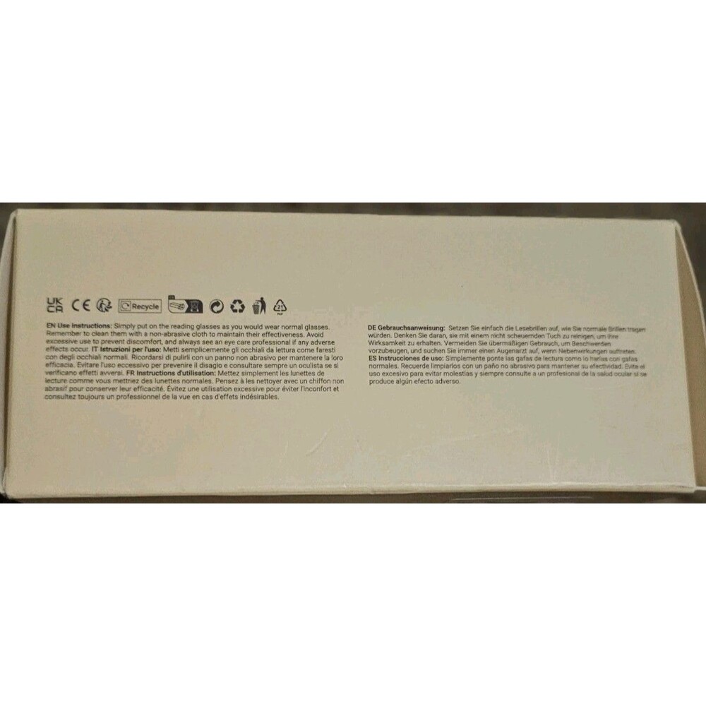 CCVOO 5 Pack Reading Glasses Assorted Colors 2.75 Magnification - Picture 8 of 9